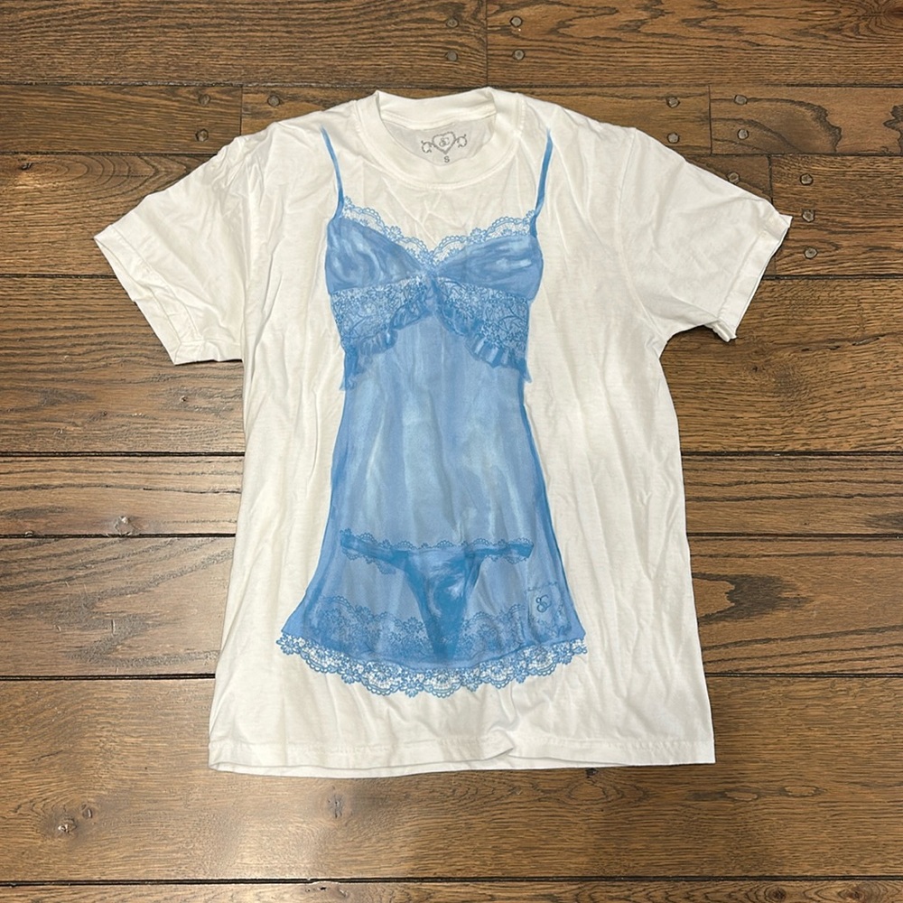 Sabrina Carpenter Short and Sweet Lingerie Tee